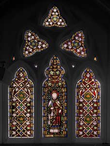 St Oswald, 1846 (farget glass) av Augustus Welby Northmore Pugin