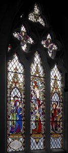 The Crucifixion, 1852 (farget glass) av Augustus Welby Northmore Pugin