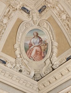 Vår (fresco) av Aurelio Busso