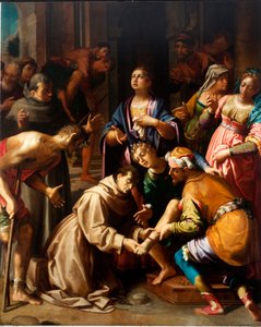 Mirakel av Saint Anthony av Padua av Aurelio Lomi