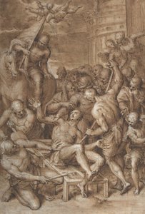 Martiriul Sfântului Lawrence, anii 1580-începutul anilor 1590. norvegian