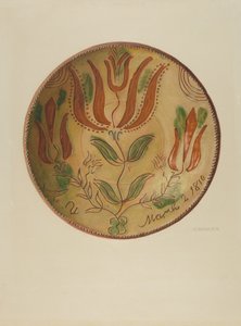 Pa. Tysk Plate av Austin L. Davison