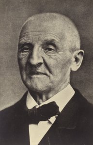 Anton Bruckner , østerriksk komponist (1824-1896). av Austrian Photographer