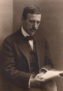 Portrett av Hugo von Hofmannsthal, ca. 1920-21 av Austrian Photographer