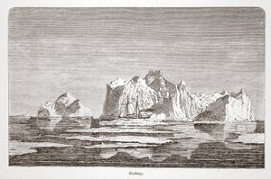 Isfjell, med Tegetthoff, 1876 av Austrian School