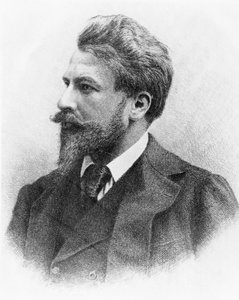 Portrett av Arthur Schnitzler (1862-1931) av Austrian School