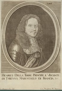 Portrett av Henri de la Tour dAuvergne, Viscount of Turenne av Austrian School