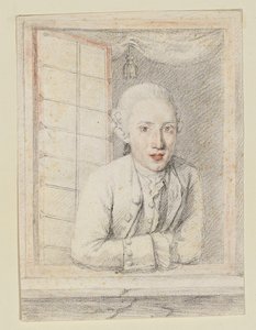 Portrett av prins Albert Casimir August von Sachsen-Teschen, grunnlegger av Albertina av Austrian School