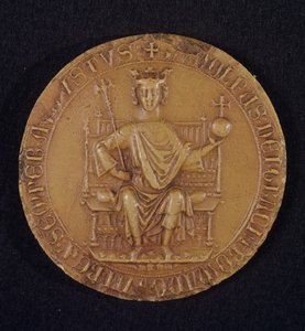 Segl til Rudolf I (1218-91) av Habsbourg, 1289 (voks)