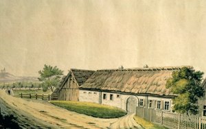 Fødestedet til Franz Joseph Haydn (1732-1809) i Rohrau, Niederösterreich av Austrian School