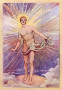 John Keats: Hyperion (litho-farge)