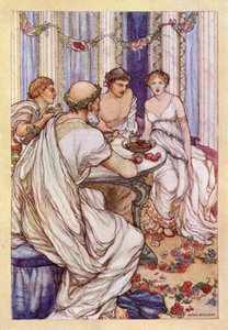 John Keats: Lamia (farge litho)