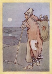 John Keats: Meg Merrilies (litho-farge)