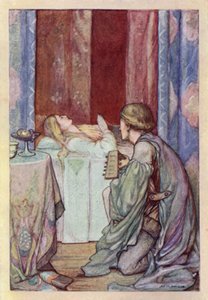 John Keats: The Eve Of St Agnes (litho-farge)