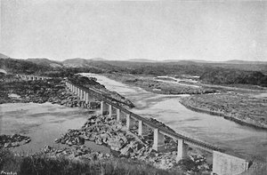Jaguara Bridge, Jaguare Bridge, 1895