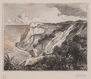 fjellet Moens Klint av Axel Theodor Kittendorff