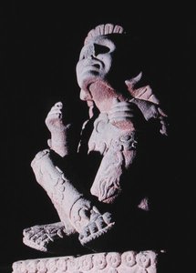 Xochipilli (se også 217529), Late Post Classic Period (1300-1521) (stein) av Aztec Aztec