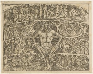 Infernoet ifølge Dante, fra Campo Santo Frescos i Pisa
