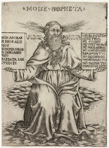 Profeten Moses av Baccio Baldini