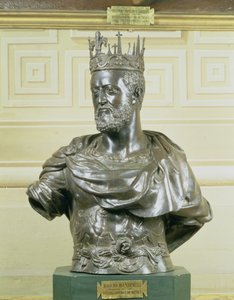 Portrettbyste av Cosimo I de Medici (1519-74) ca. 1557 (bronse)
