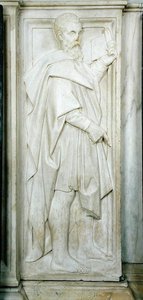 Profet (marmor) av Baccio Bandinelli