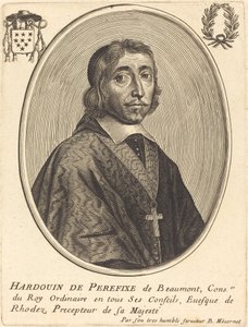 Hardouin de Beaumont de Perefixe av Balthasar Moncornet