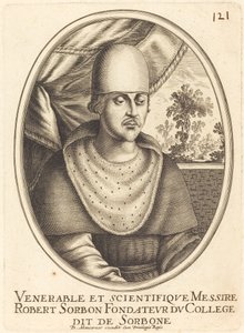 Robert av Sorbon av Balthasar Moncornet