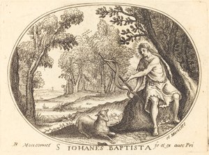 Døperen Johannes av Balthasar Moncornet
