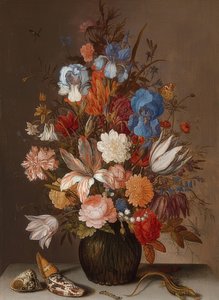Stilleben med blomster. Rundt 1625-30