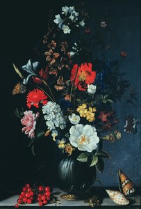 Stilleben med blomster