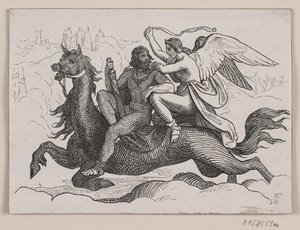 Illustrasjon for "Arngrims sønner" av Balzer Dahl