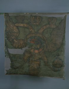 Imperialistisk regimentsflagg på Peter den stores tid, 1700