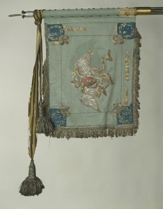 Standarden til Saint George fra His Majestys Life-Guards Cuirassier Regiment, ca. 1830