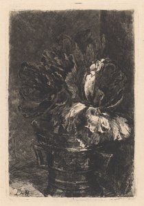 Tulipaner i kobbermørtel