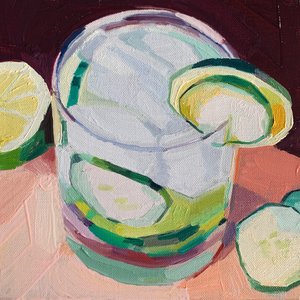 Gin og tonic, 2020 av Barbara Hoogeweegen