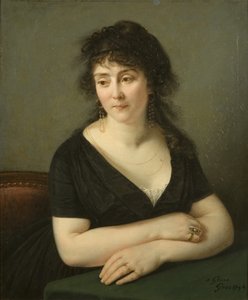 Portrett av Madame Bruyere av Baron Antoine Jean Gros