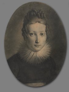 Portrett av Marie-Louise, hertuginne av Parma, ca. 1810-1814. av Baron François Pascal Simon Gérard