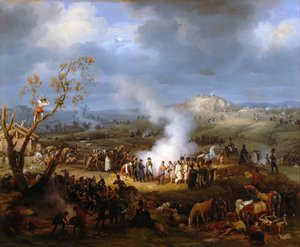 Napoleons bivuakk på kvelden for Austerlitz, 1. desember 1805