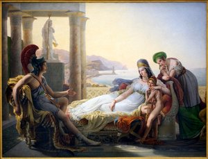 Aeneas forteller Dido om Trojas ulykker, 1819