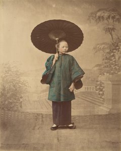 Kantonkvinne, 1870-tallet. av Baron Raimund von Stillfried