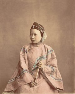 Lanxchow-jenta, 1870-tallet. av Baron Raimund von Stillfried