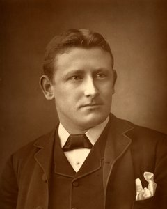 Austin Brereton , britisk forfatter, 1886 av Barraud