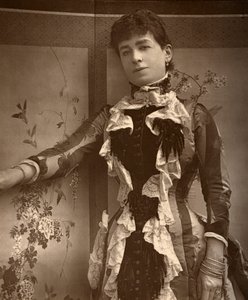 Den britiske skuespillerinnen Lady Monckton i Jim the Penman, 1886