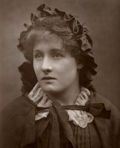Den britiske skuespillerinnen Mary Rorke i The Harbour Lights, 1886 av Barraud