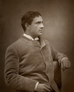 Maurice Barrymore , britisk skuespiller, 1886