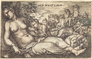 "The World Lavf" (Sovende rettferdighet) av Barthel Beham