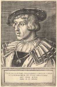Keiser Ferdinand I, 1500-tallet. av Barthel Beham