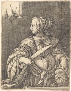 Judith med sjefen for Holofernes av Barthel Beham