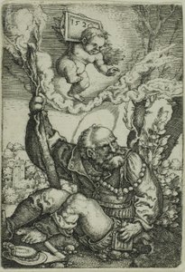 Den hellige Christopher av Barthel Beham
