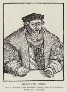 Otto Heinrich, kurfyrst Pfalz av Barthel after Beham